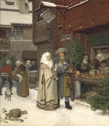 Der Weihnachtsmarkt, 1872
